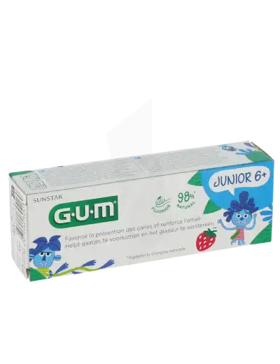 Gum Junior Dentifrice Tube De 50 Ml