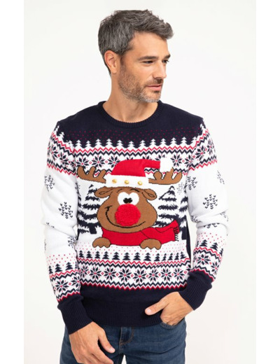 Pull Noël Cerf