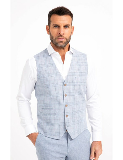 Gilet de costume Blu Sabicrx