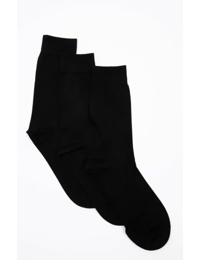 Lot 3 paires chaussettes homme