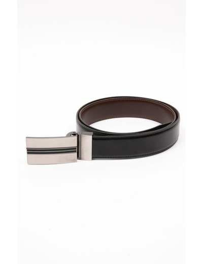 Ceinture cuir homme avec plaque