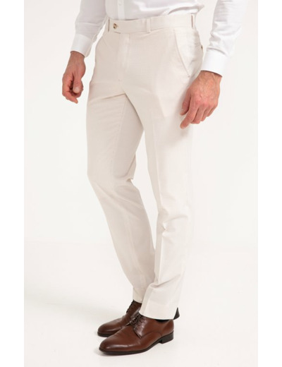 Pantalon de costume coupe ajustée Cialda