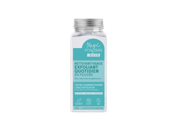 Nettoyant Visage Exfoliant En Poudre Bio