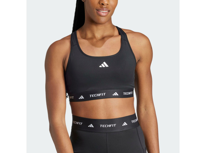Brassière de fitness pour femme, noire