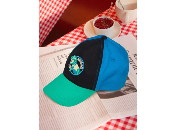 Casquette patch dinosaure