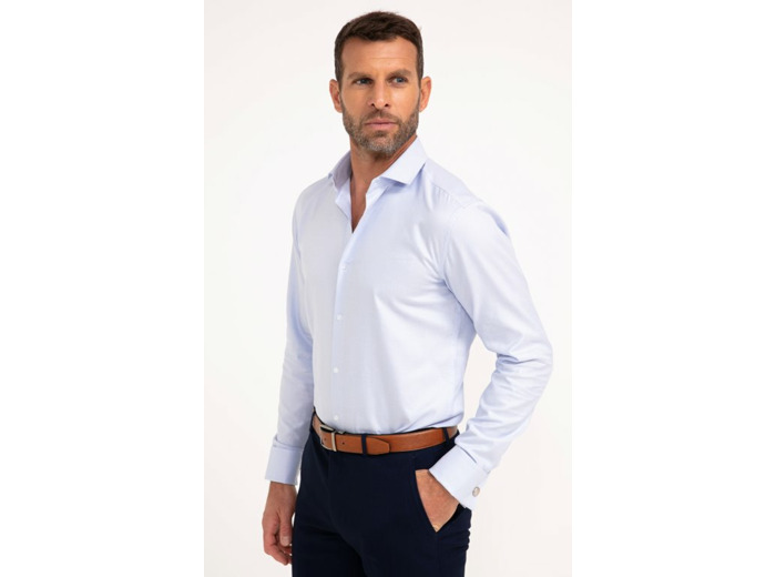 Chemise ajustée manches longues Bluwave