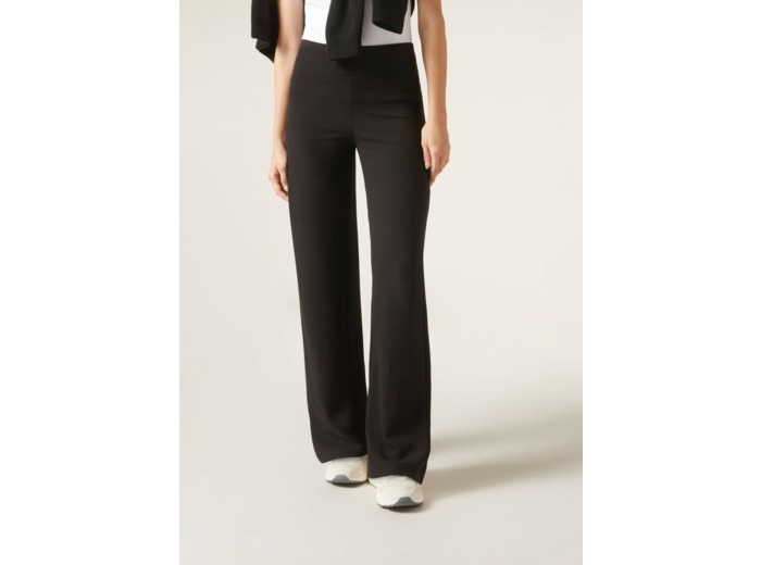 Pantalon Palazzo avec Cachemire