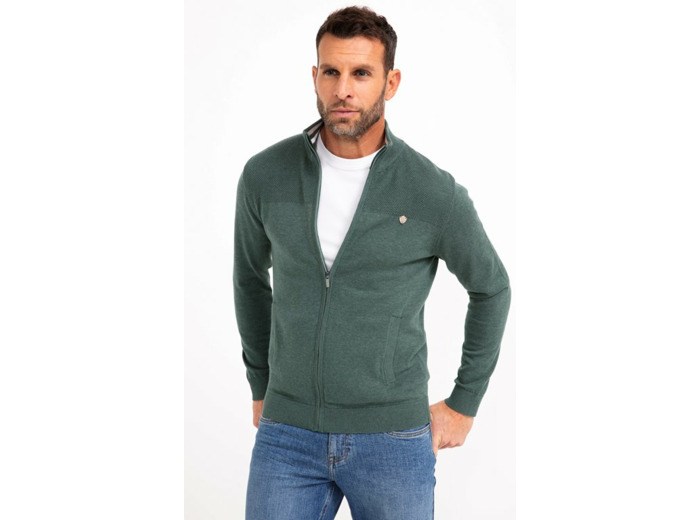 Gilet col montont zippé Basil