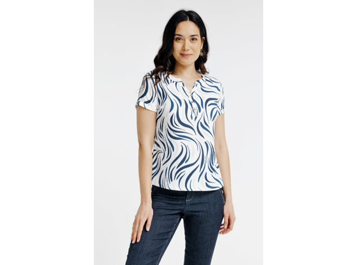 Tee-shirt imprimé manches courtes