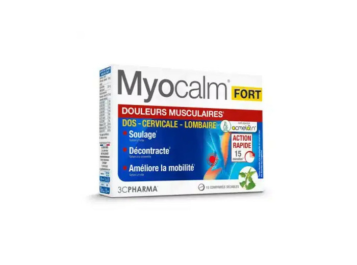 Myocalm Fort Comprimés Boîte De 15