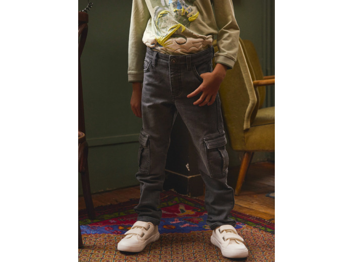 Jean Cargo Gris