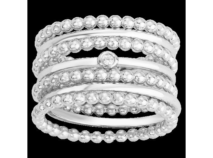 Bague Femme Etats d'âme Argenté