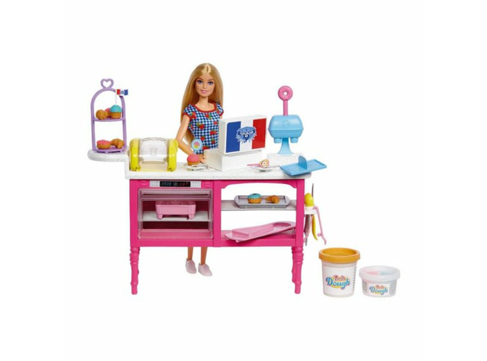 BARBIE - COFFRET POUPÉE MALIBU BARBIE PÂTISSERIE