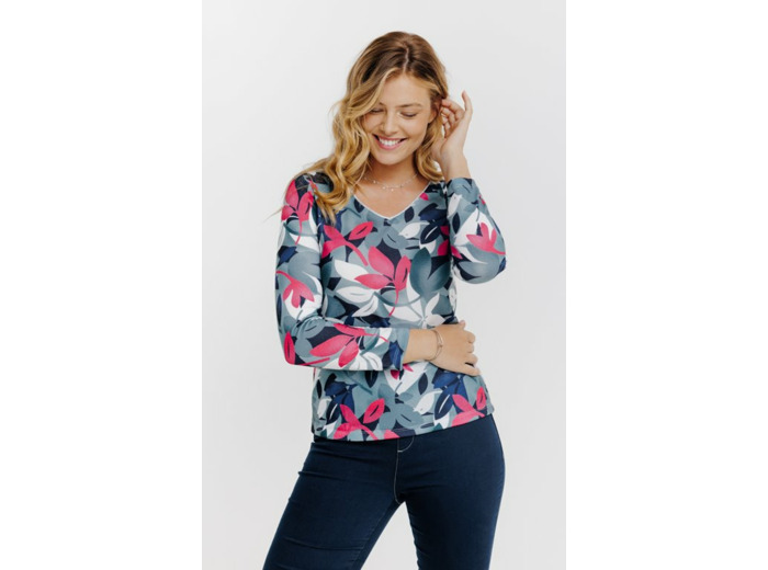 T-Shirt Manches Longues Col Rond