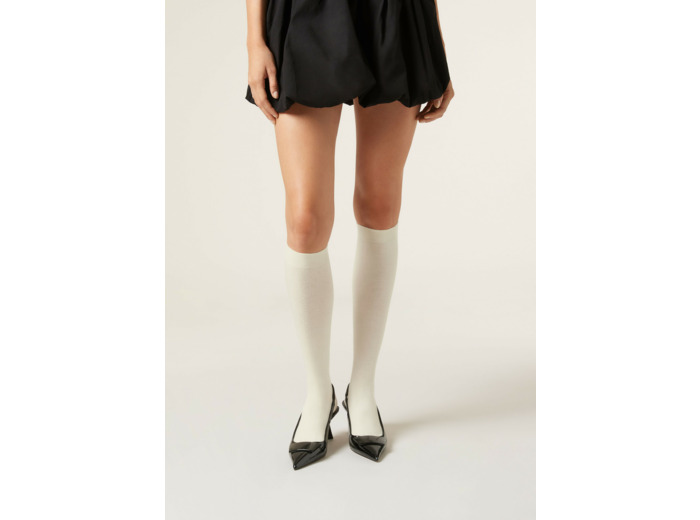 Chaussettes Longues avec Cachemire