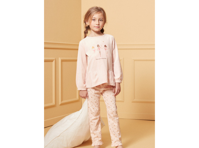 Pyjama Ballerines en velours
