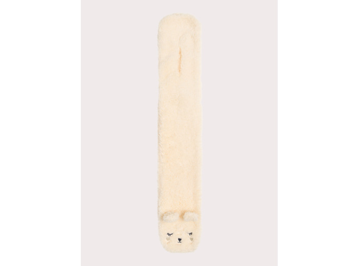 Echarpe beige pour bébé fille