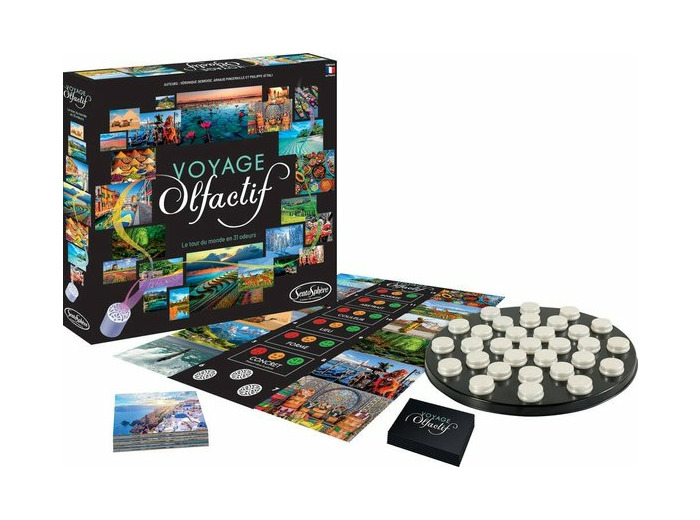 VOYAGE OLFACTIF - LE TOUR DU MONDE EN 31 ODEURS
