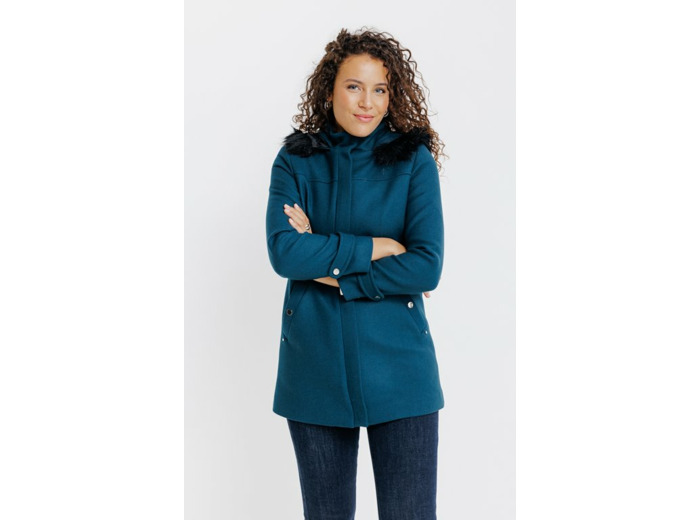 Manteau Col Montant