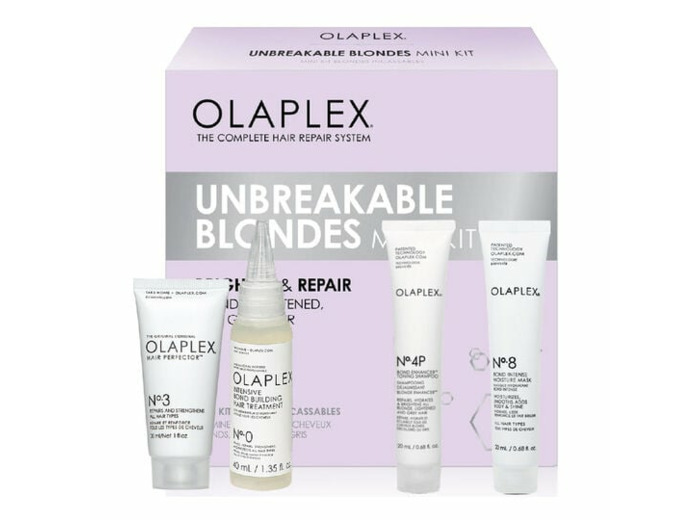 Mini kit pour cheveux blonds incassables