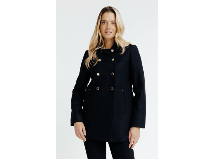 Manteau À Fermeture Croisée