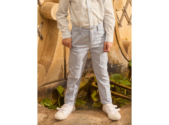 Pantalon de costume bleu