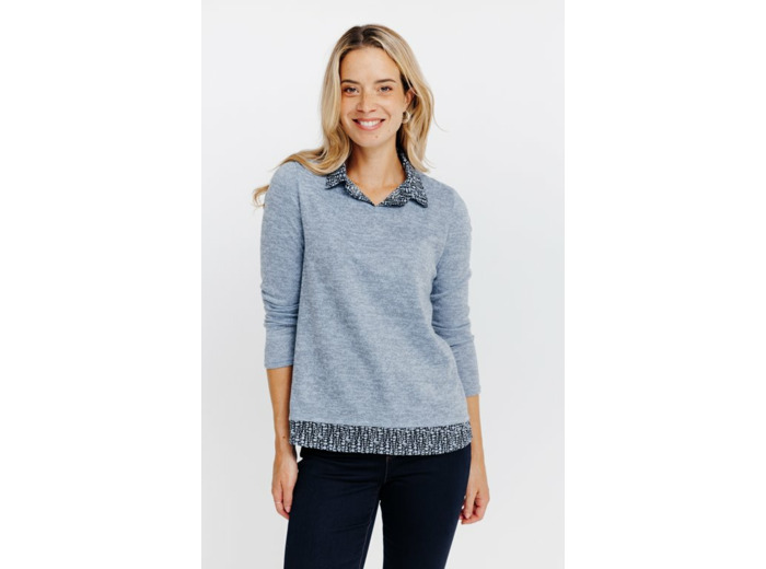 T-Shirt 2En1 Manches Longues