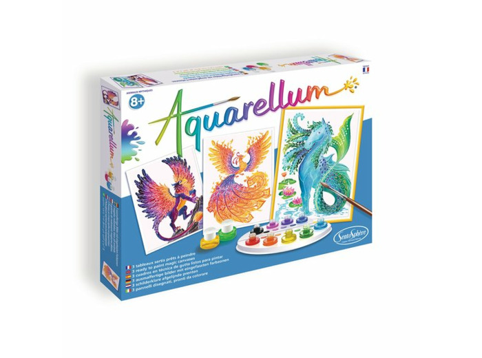 AQUARELLUM ANIMAUX MYTHIQUES