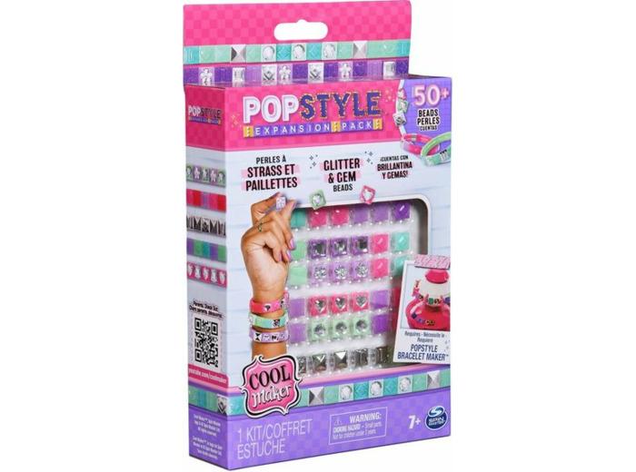 RECHARGE POP STYLE COOL MAKER - PACK STRASS ET PAILLETTES