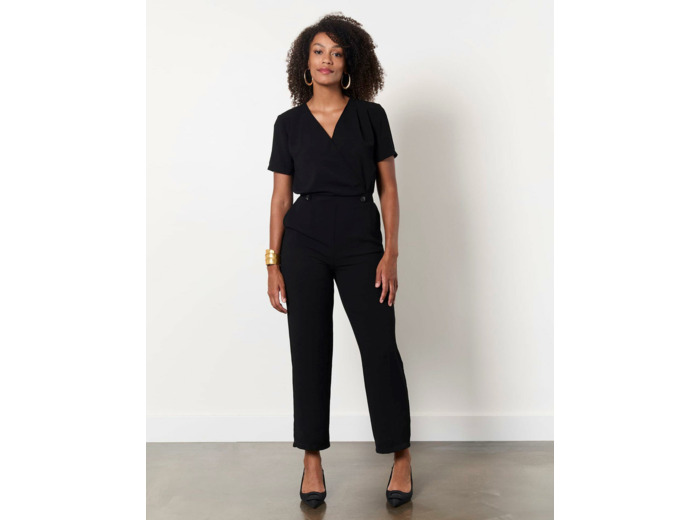 Combinaison longue unie NOIR