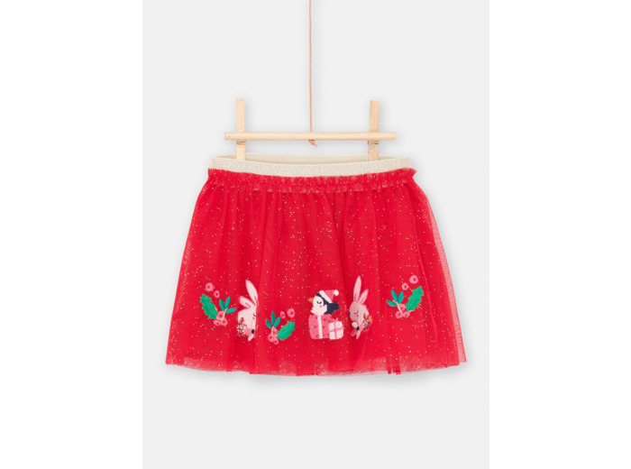 Jupe pour les fêtes de noel pour bébé fille