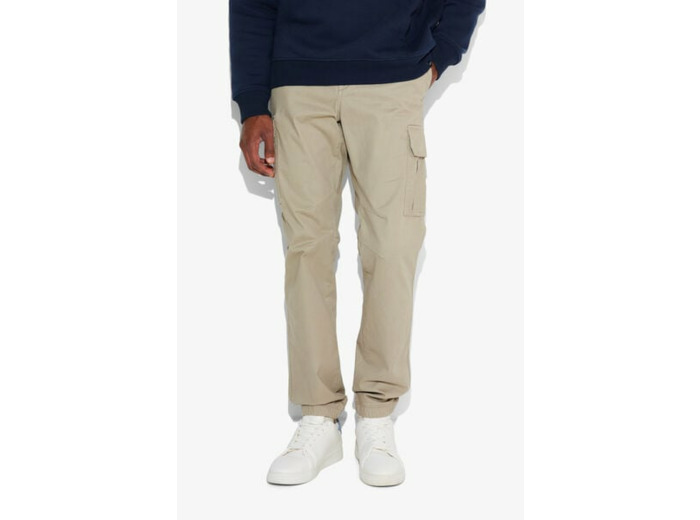 Pantalon cargo uni - Vert clair