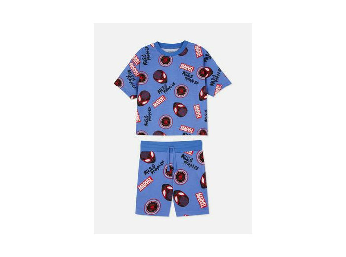 1,5–8 ans | Ensemble t-shirt et short MARVEL Spider-Man Miles Morales