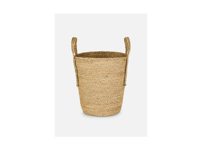 Grand panier de rangement tissé