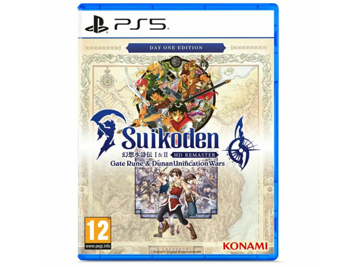 Suikoden 1&2 Remaster Dayone Edition