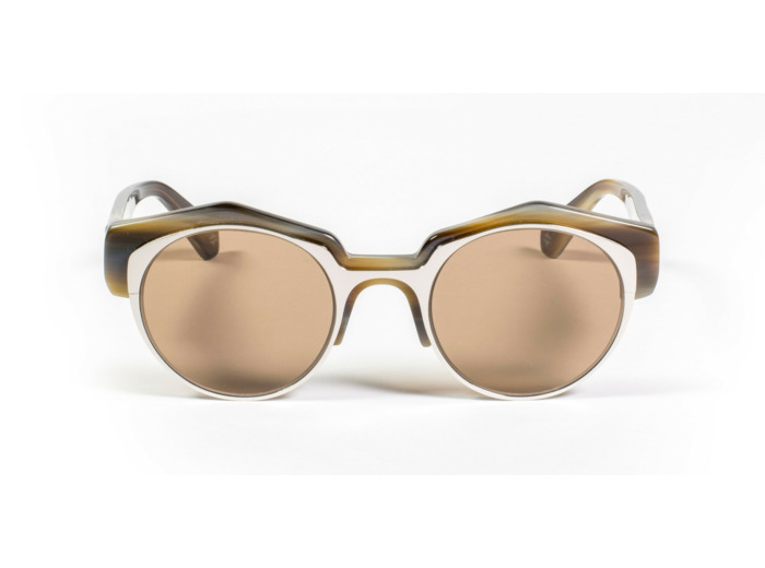 Lunettes VICK TSEEGAN Marron