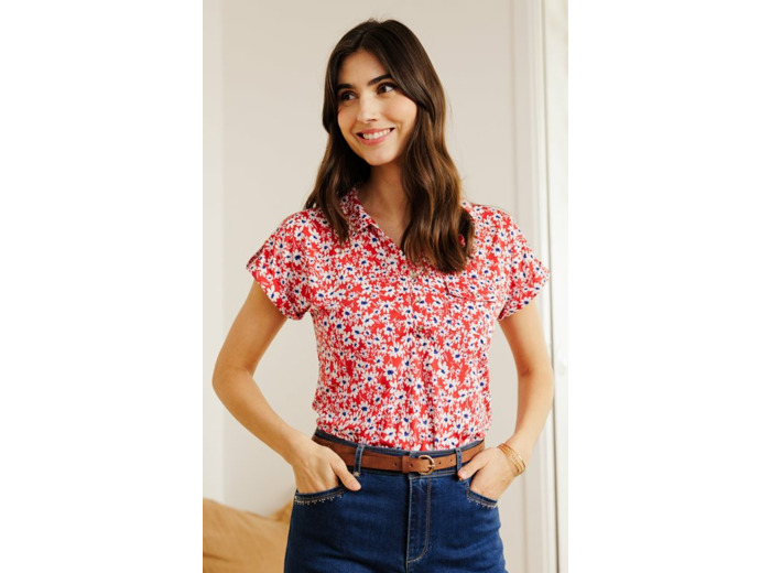 Tee-shirt imprimé manches courtes