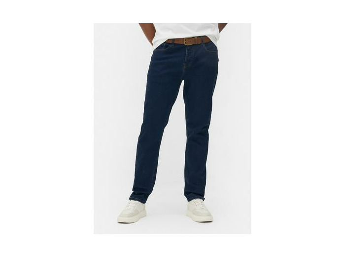 Jean coupe slim à taille mi-haute