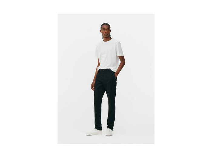 Pantalon chino stretch coupe slim