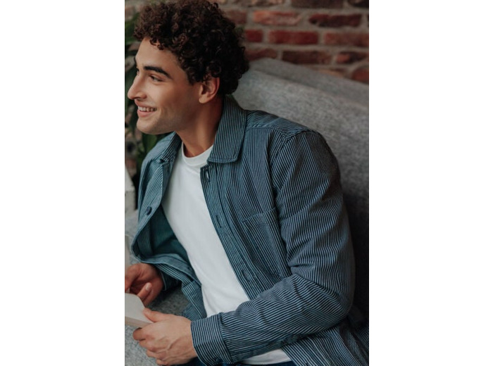 Surchemise en denim - Bleu moyen