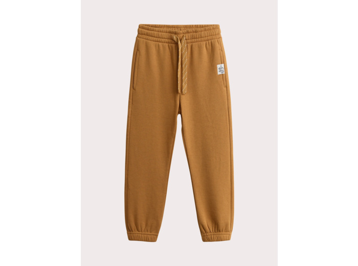 Bas de jogging moutarde pour garçon