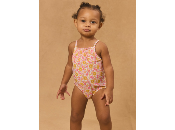 Maillot de bain une pièce imprimé fleuri