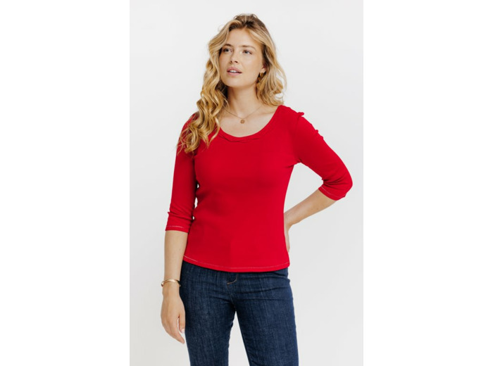 Tee-Shirt Uni Col Rond