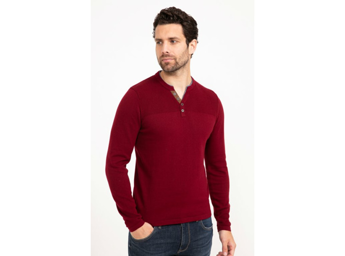 Pull Uni Col Tunisien