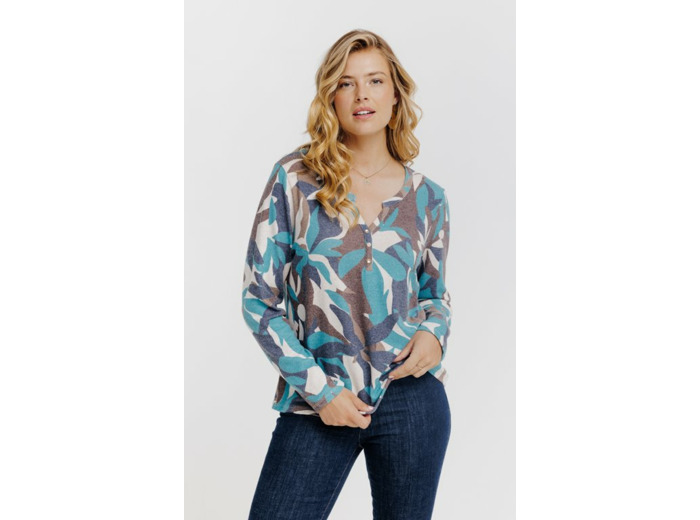 T-Shirt Imprime Manches Longues