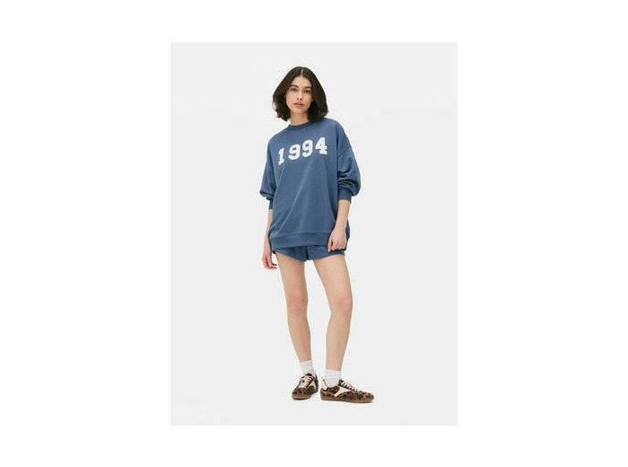 Sweat-shirt oversize graphique