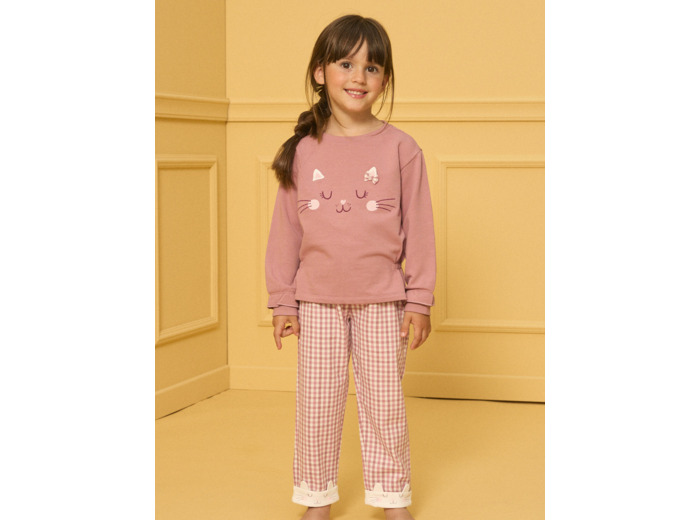 Pyjama Molleton gratté Chat