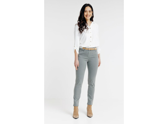 Pantacourt brodé lurex