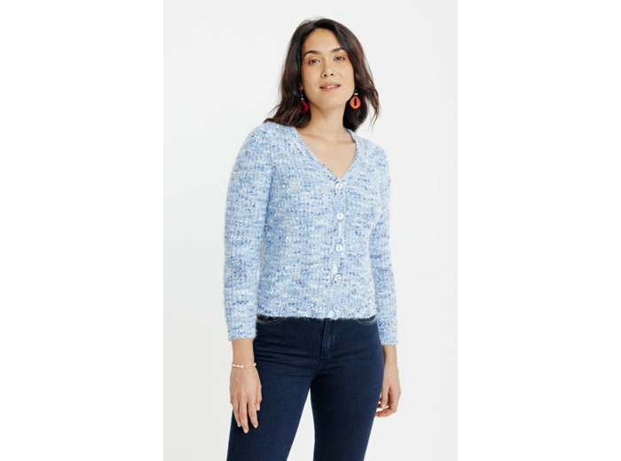Cardigan Maille Popcorn