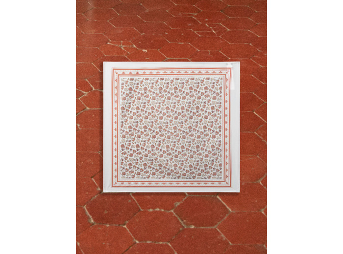 Foulard imprimé fleuri